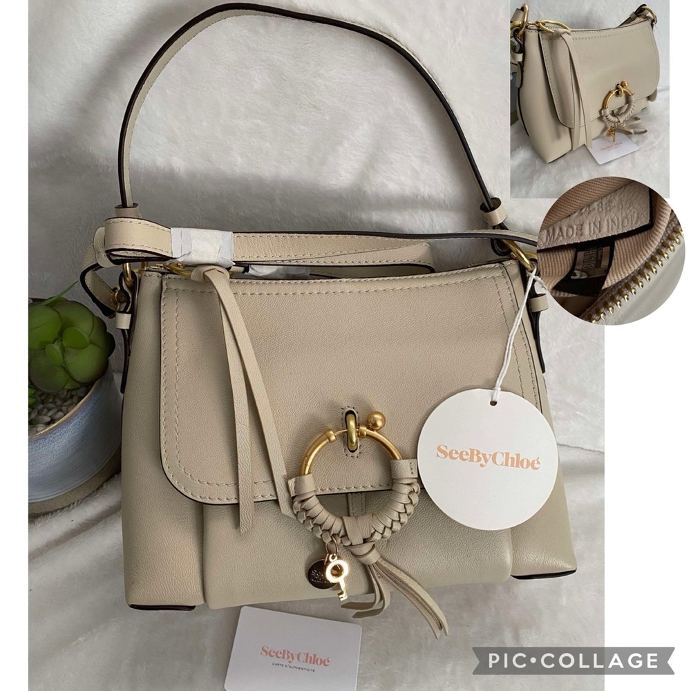 See By Chloe Cream Crossbody Bag